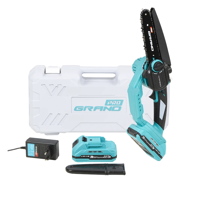 Пила цепная аккумуляторная Grand АПЦ-6М/2-2 2 шины/2 цепи кейс