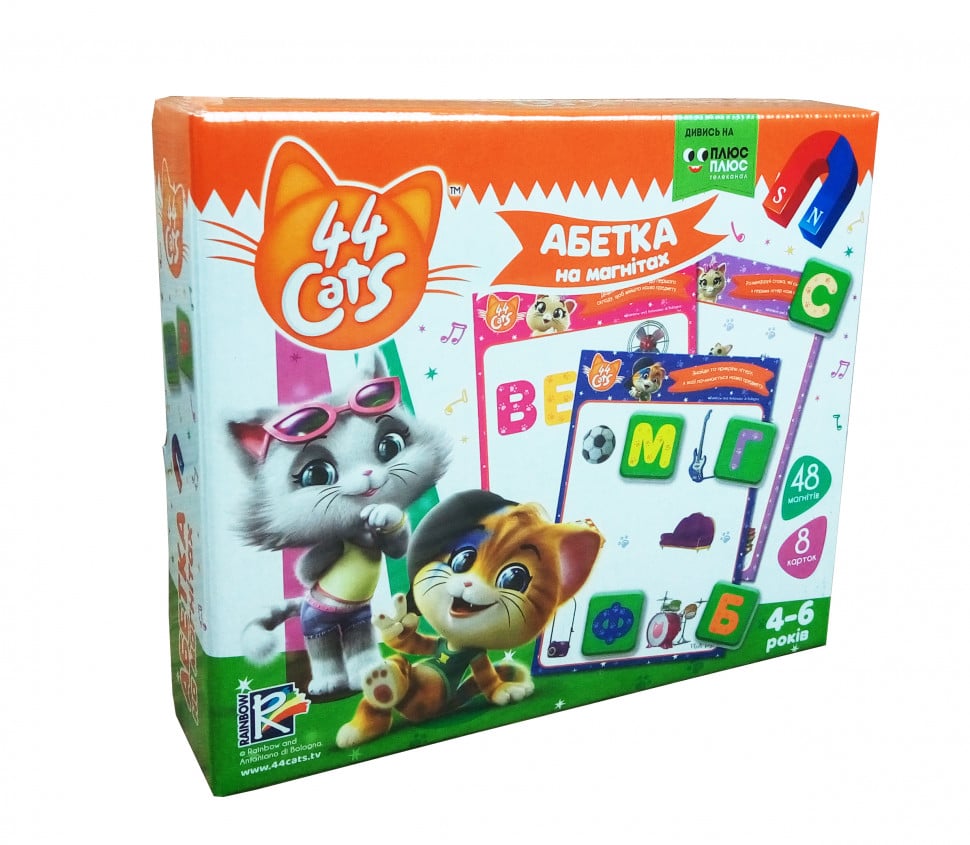 Настольная игра Vladi Toys Азбука на магнитах 44 cats (VT5411-07)