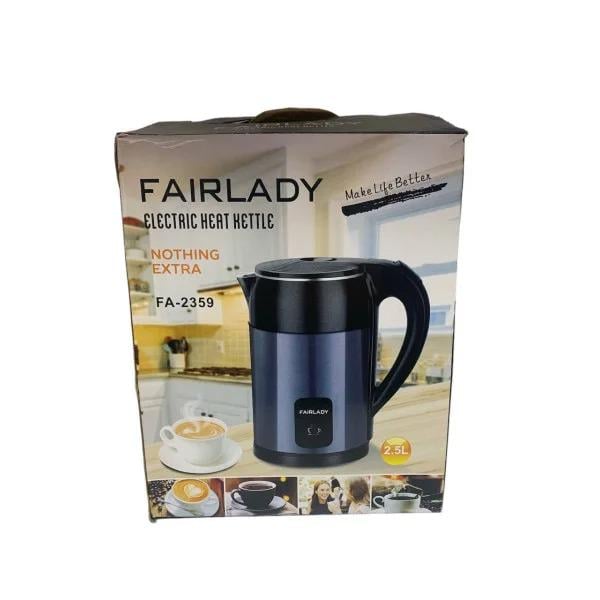 Электрочайник Fairlady с автоотключением 2,5 л FA-2359 (22045) - фото 2 Электрочайник Fairlady с автоотключением 2,5 л FA-2359 (22045) - фото 2