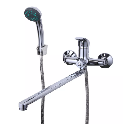 Змішувач для ванни Frap F2236 довгий гусак d 35 мм