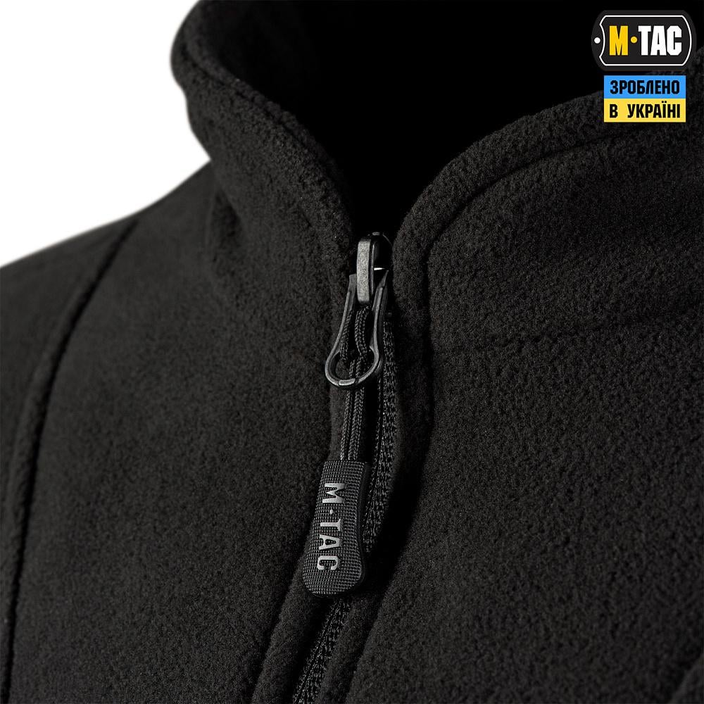 Кофта флісова M-Tac Delta Fleece M Чорний (5911865) - фото 5 Кофта флісова M-Tac Delta Fleece M Чорний (5911865) - фото 5