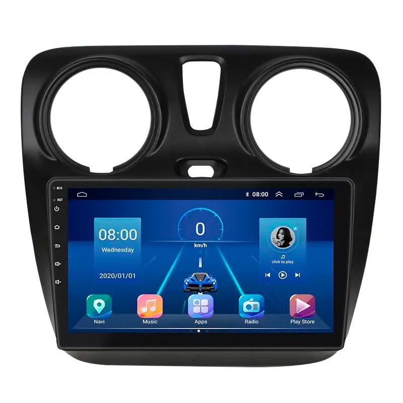 Автомагнитола штатная Lesko для Renault Sandero II Рестайлинг ver 3 2018- 4/32 Гб 4G Wi-Fi GPS Top 9" (34060991)