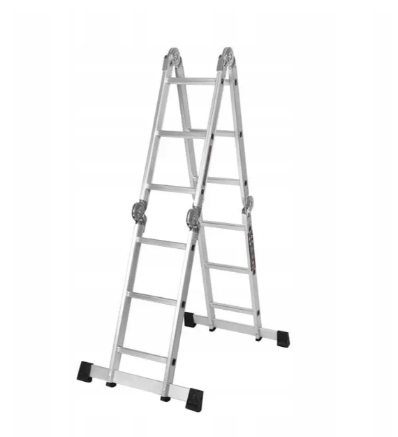 Драбина-трансформер із платформою Kraft&Dele KD4070 4x3 346 см Алюміній (29528557) - фото 3 Драбина-трансформер із платформою Kraft&Dele KD4070 4x3 346 см Алюміній (29528557) - фото 3