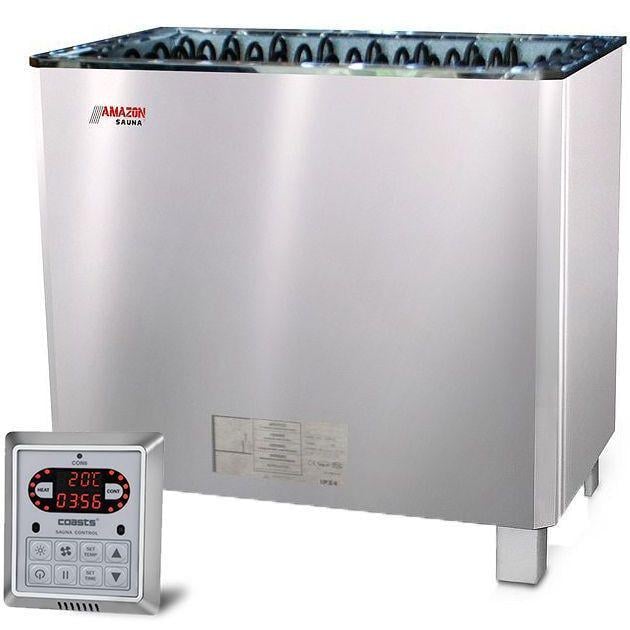 Електрокам'янка Amazon SAM-B18 18 кВт 29 м.куб 380 В з пультом CON6 (1471)