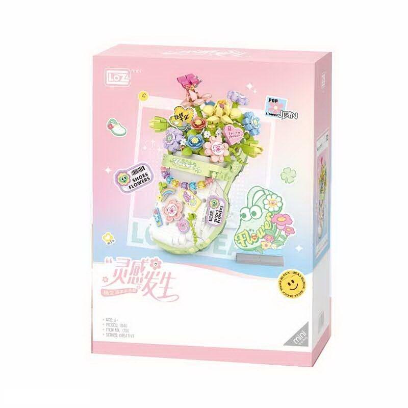 Конструктор Цветочная обувь 1040 деталей Multicolor (163010)