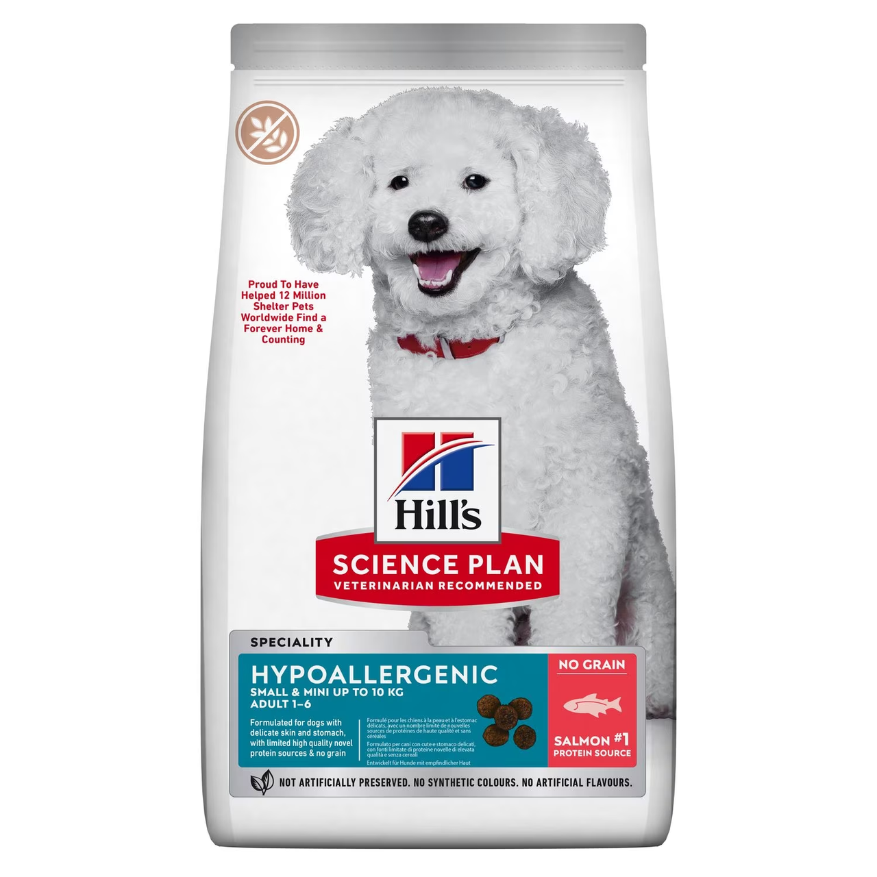 Корм сухий для собак дрібних порід Hill's Science Plan Hypoallergenic Small&Mini з лососем 6 кг (052742060927) Корм сухий для собак дрібних порід Hill's Science Plan Hypoallergenic Small&Mini з лососем 6 кг (052742060927)