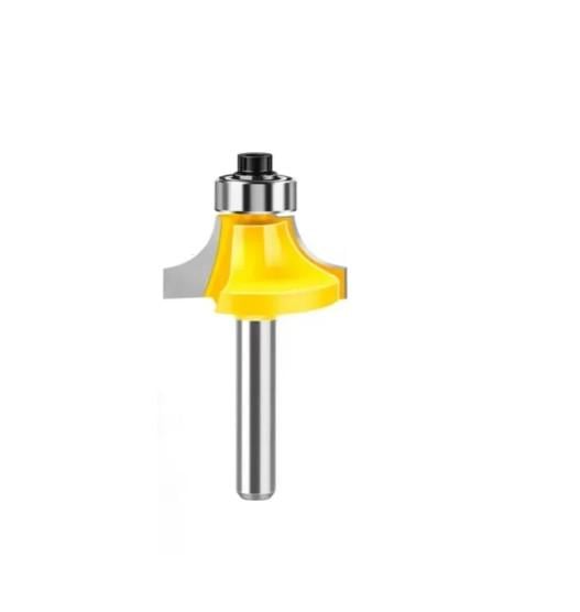 Фреза кромочная калирующая с нижним подшипником R8 6х28,6 мм (31465906)