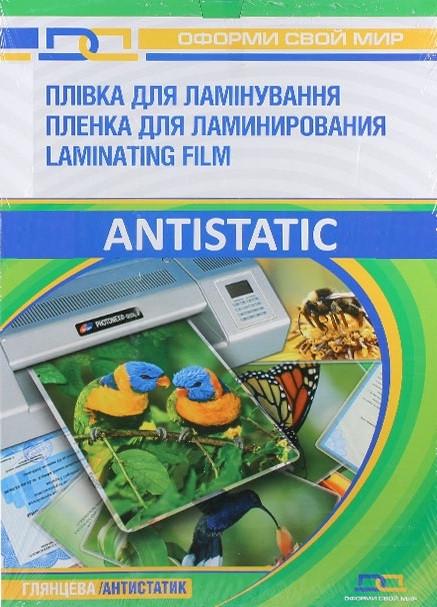 Плівка для ламінування D&A Art Antistatic глянцева 65х95 мм 100 мкм 100 шт./уп. (25579284)