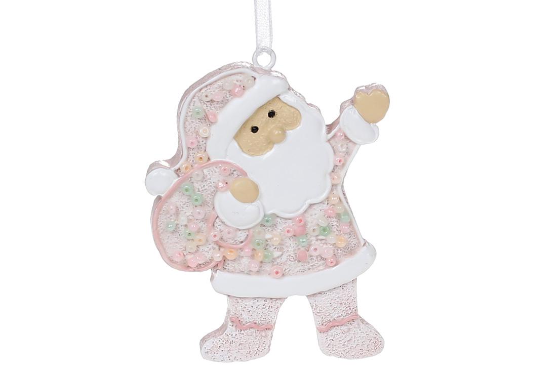 Фигурка-подвеска BonaDi Пряничный Санта (707-205)