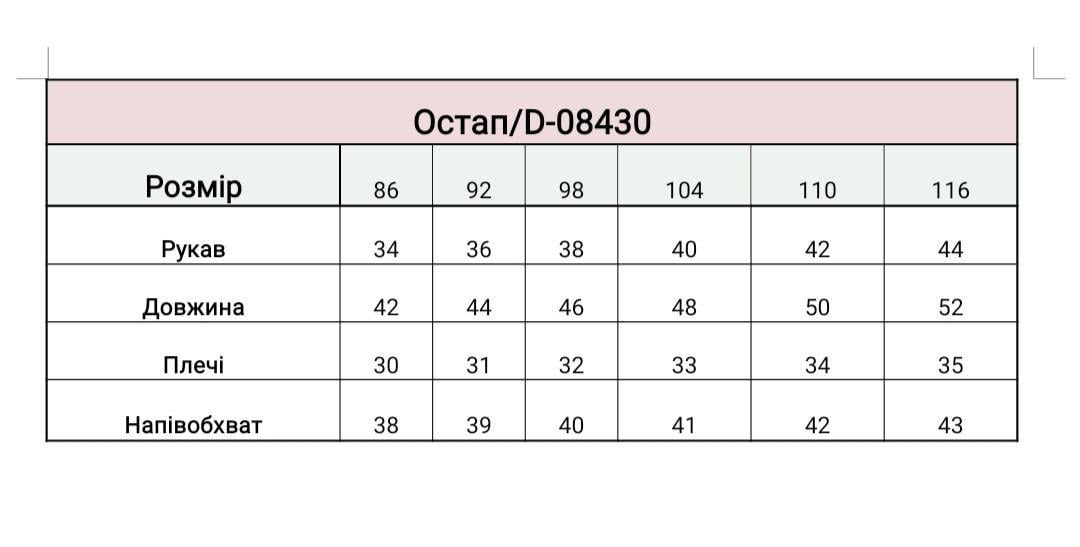 Куртка зимова для хлопчика Остап 86 см (D-8430-86чж) - фото 6 Куртка зимова для хлопчика Остап 86 см (D-8430-86чж) - фото 6