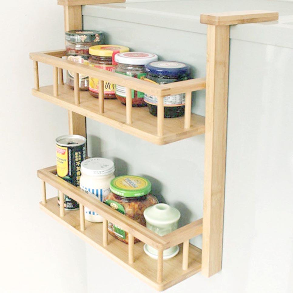 Полка на холодильник из дерева Эплтон Бланже (ПХО-000101)