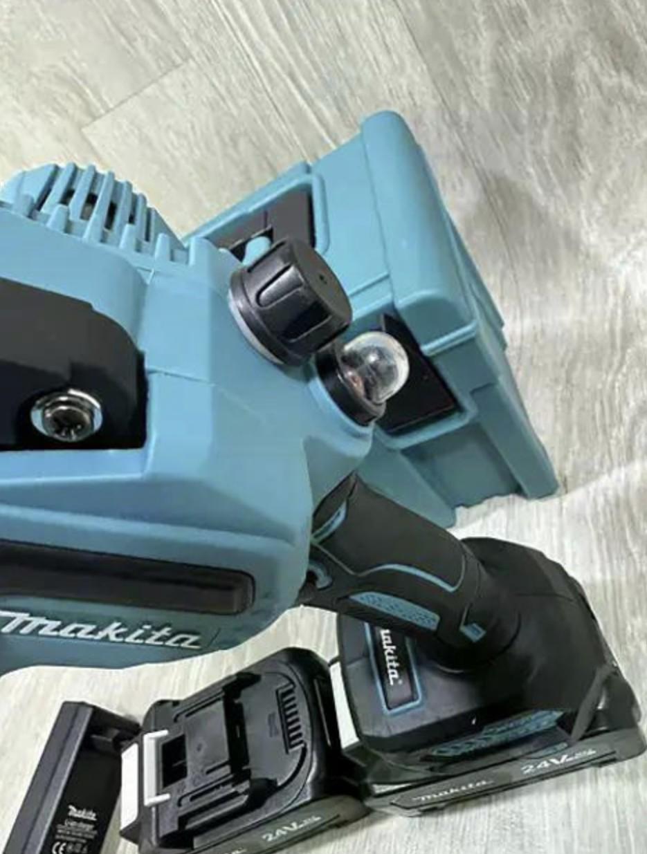Пила акумуляторна Makita DUC155HN Зелений 24V 5 Ah шина 20 см (30478006) - фото 3