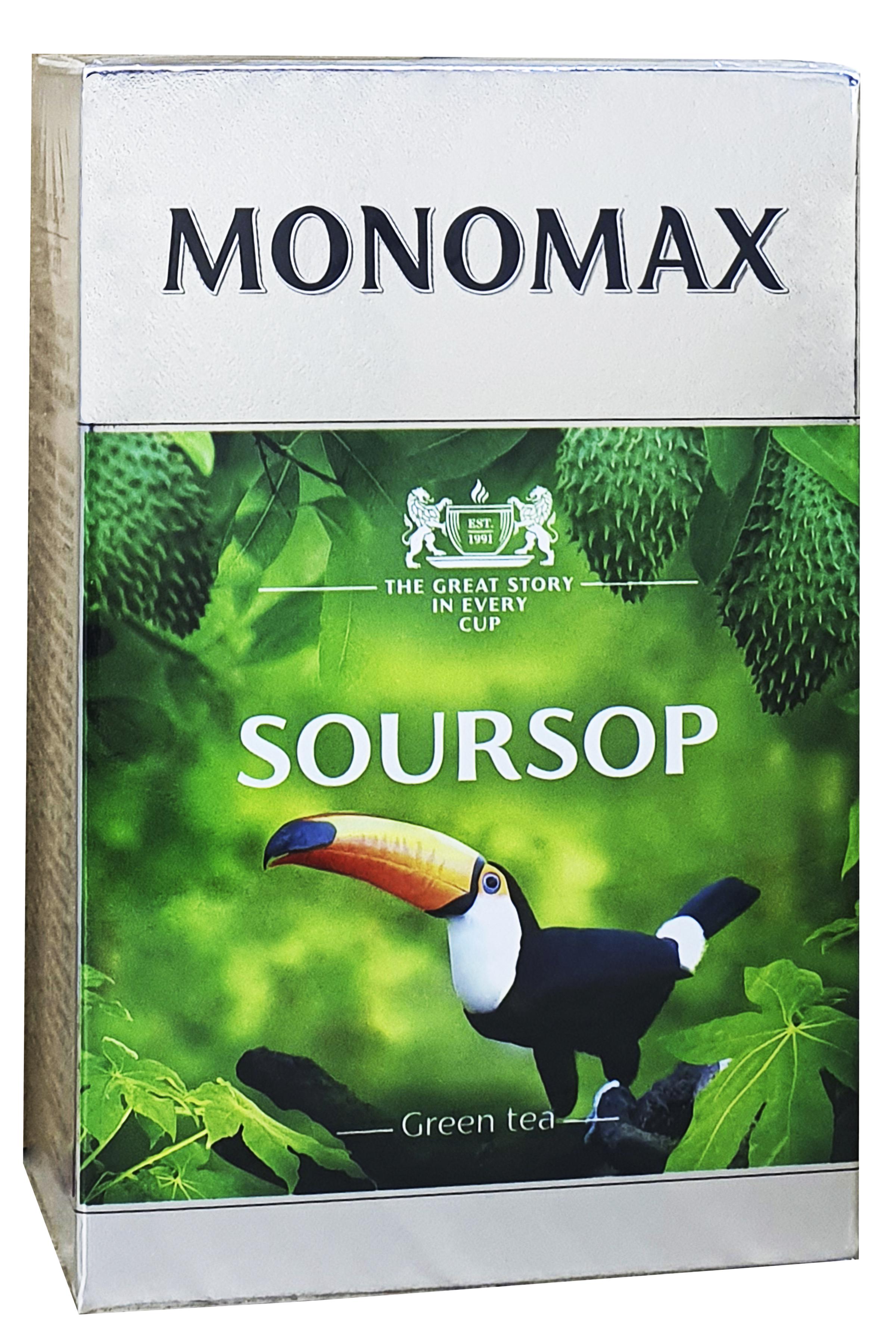 Чай зеленый Monomax SOURSOP листовой 90 г (52154)