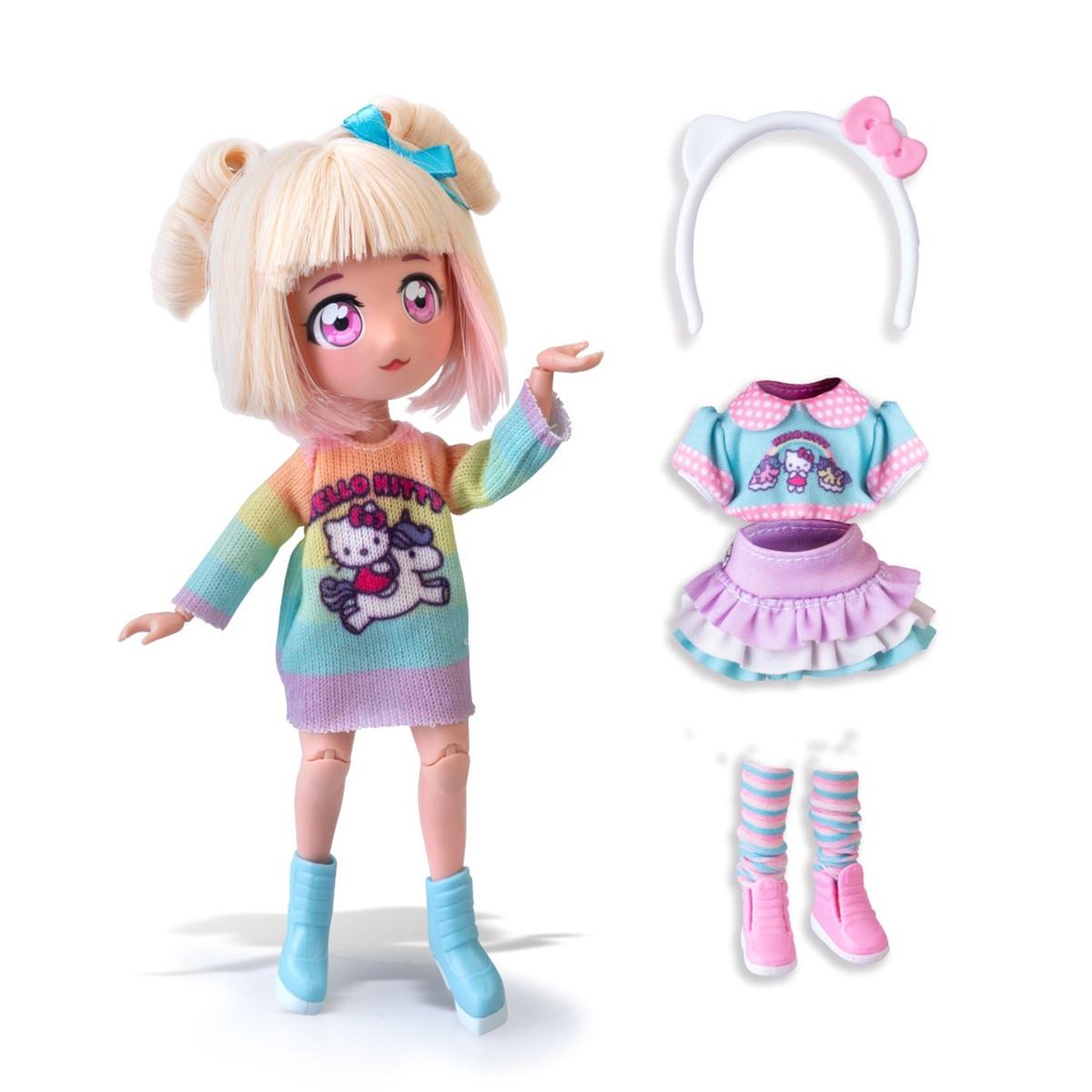 Игровой набор Hello Kitty 4SF Manga Dolls Стильная Конфетка-единорог (2733698157)