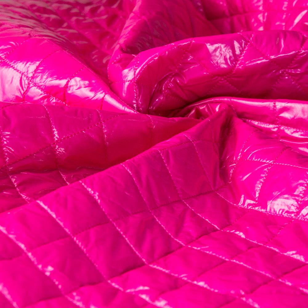 Тканина плащова прошита ЛАК з утеплювачем Малиновий (19329)