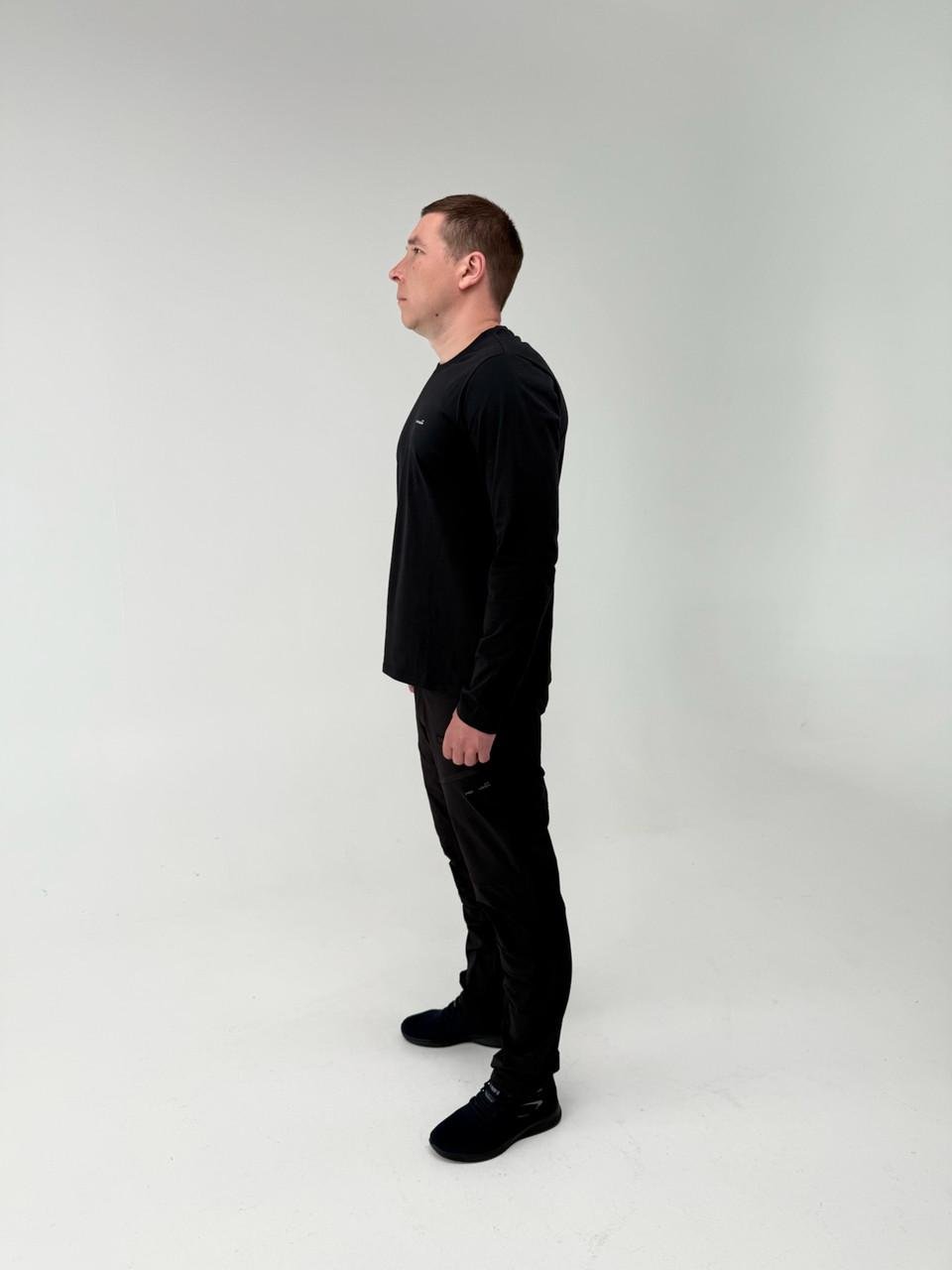 Футболка на довгий рукав AGERON 2.0 LONG ARM SHIRT X-Large Чорний (2638037931) - фото 2 Футболка на довгий рукав AGERON 2.0 LONG ARM SHIRT X-Large Чорний (2638037931) - фото 2