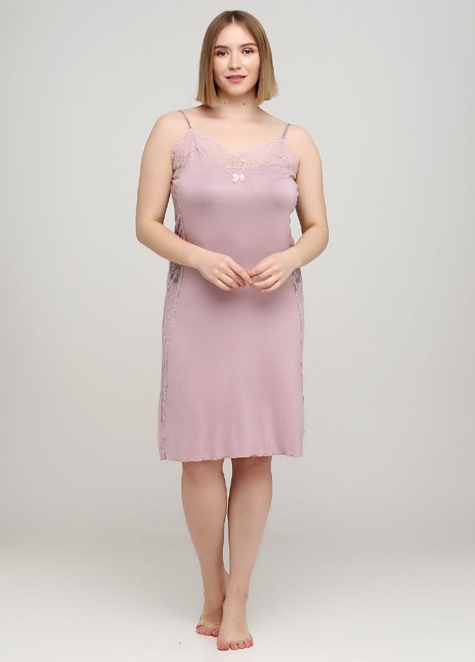 Ночная рубашка Cotpark XL темно Пудровый (18067-32)