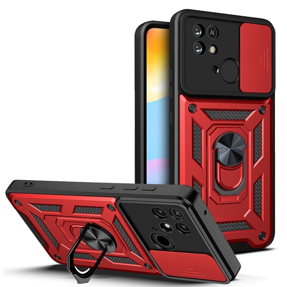 Чехол с защитой камеры 3DGuard Xiaomi Redmi 10C Red (32491-2D) Чехол с защитой камеры 3DGuard Xiaomi Redmi 10C Red (32491-2D)
