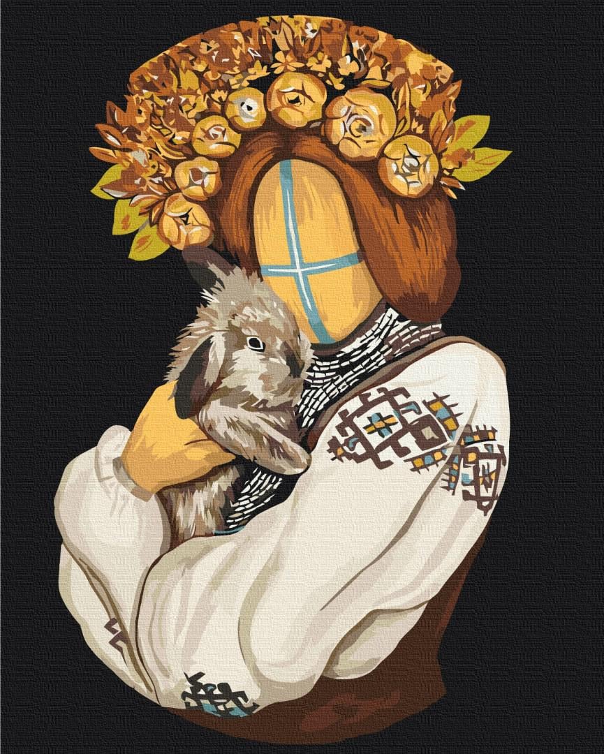 Картина по номерам Brushme Госпожа осень 40x50 см (BS53417)