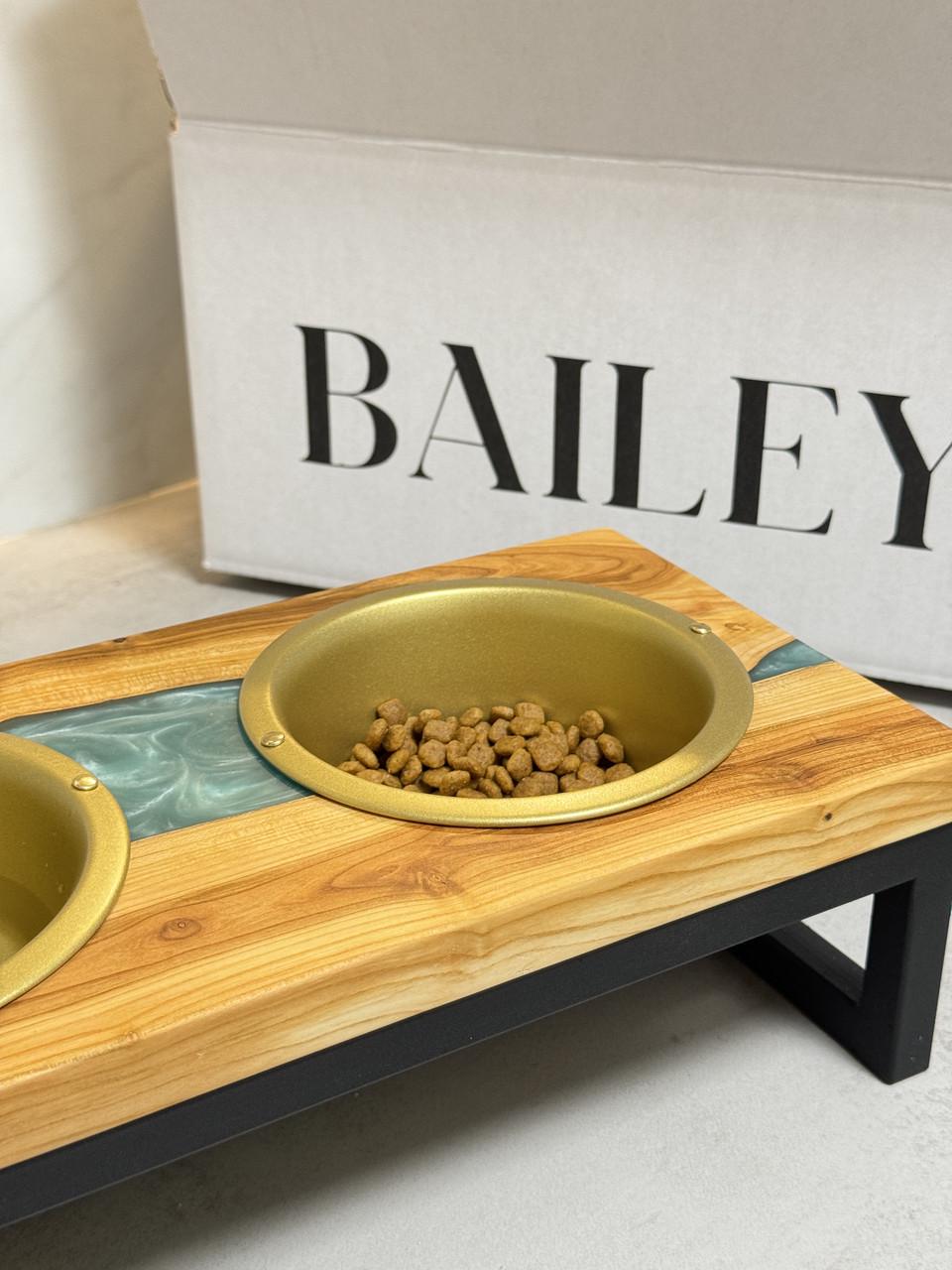 Кормушка для кошек EPOXY WOOD L Ocean (2467079550) - фото 7 Кормушка для кошек EPOXY WOOD L Ocean (2467079550) - фото 7