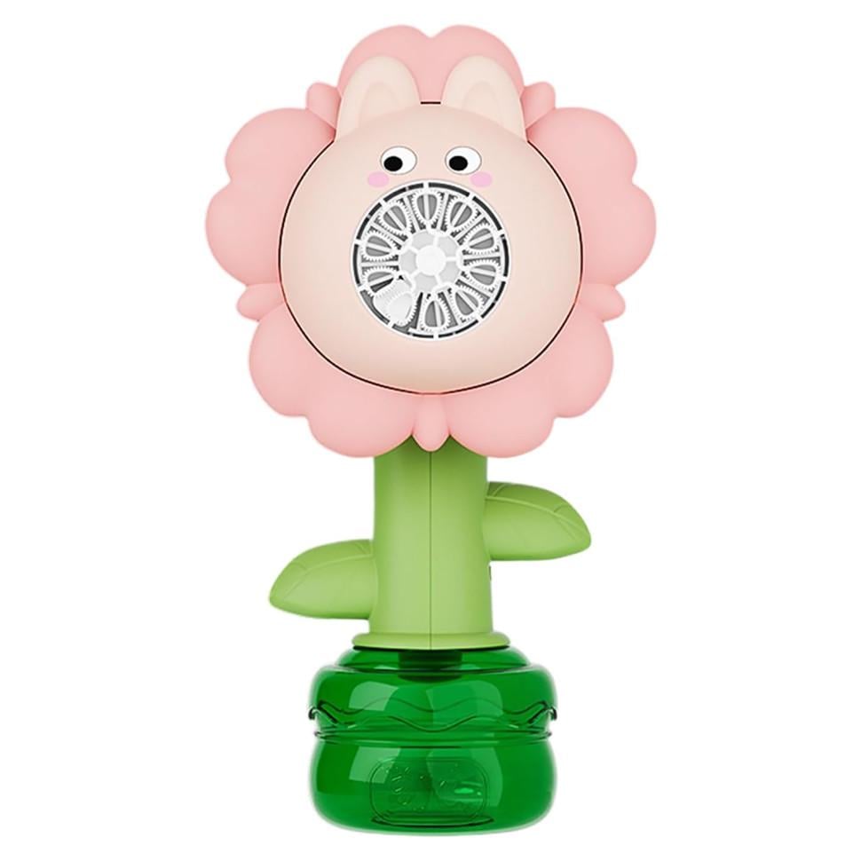 Мыльные пузыри Flower Bubble Machine со светом Розовый (MB-350-B-61) Мыльные пузыри Flower Bubble Machine со светом Розовый (MB-350-B-61)