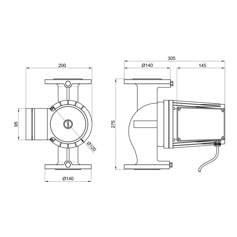 Насос циркуляционный Thermo Alliance LPA50-14-1000 (FRRS00047135) - фото 2