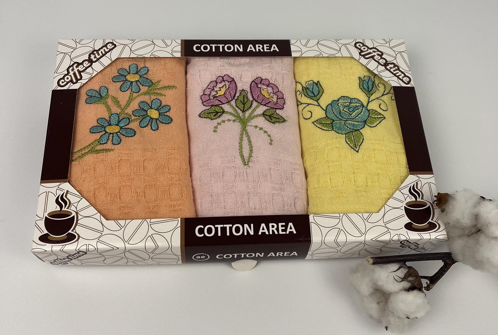 Полотенца вафельные Meteor Fresh Fruits 13 3 шт. (CN27148)