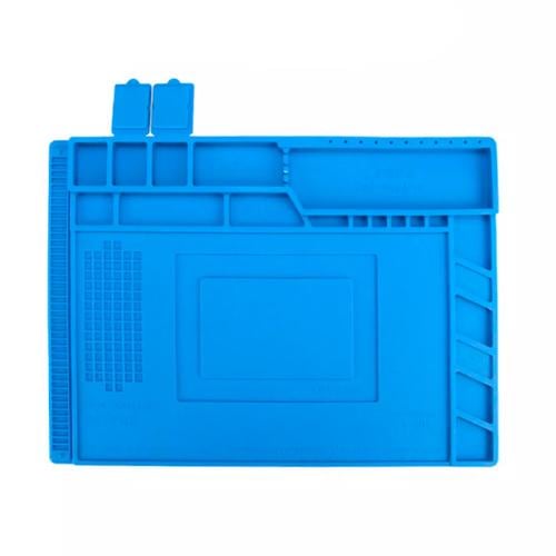 Коврик A-400 для пайки силиконовый термостойкий с магнитными ячейками 30x20 см (510374)