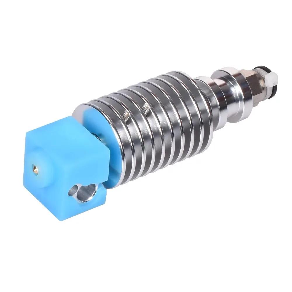 Хотенд MakerZone V5 до 3д принтера Anycubic I3 Mega/Mega-S с радиатором и силиконовым чехлом (10092)