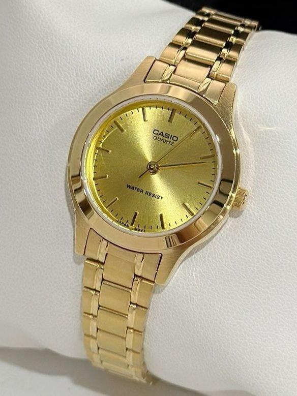 Наручные часы женские Casio LTP-1128N-9A Timeless Collection Lady Timeless Collection Золотой (2915912499)