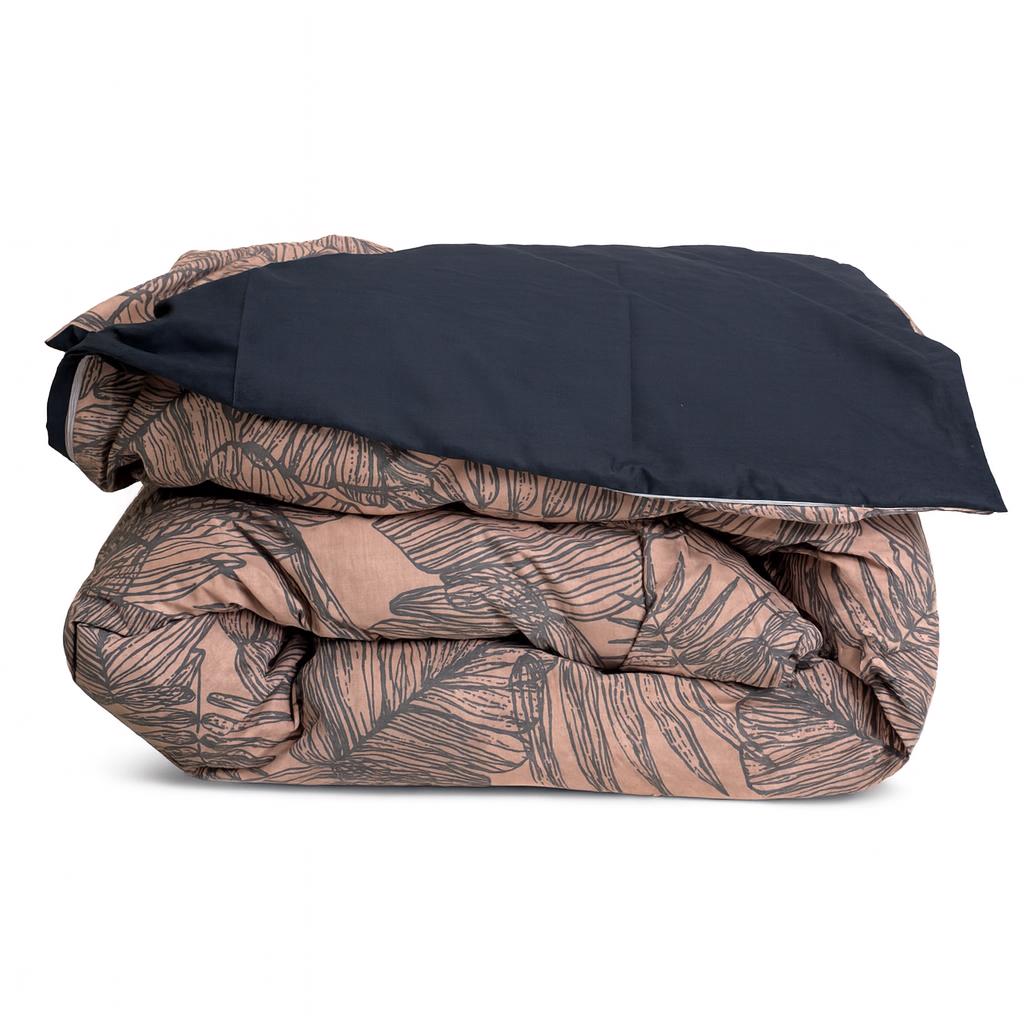 Комплект постільної білизни PaniPava Midnight Leaves бязь 155х215 см (10100537) - фото 6