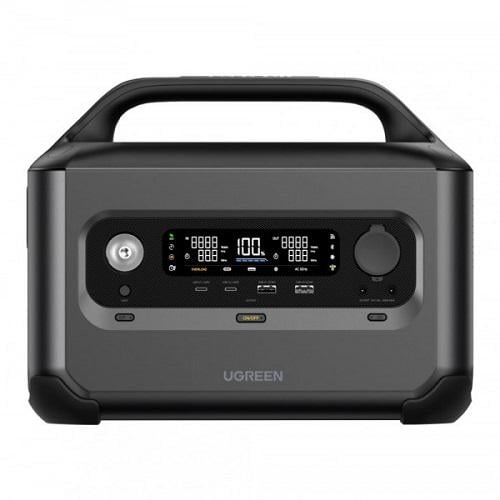 Зарядная станция Ugreen Power Roam 600 GS600 AC 600 W 680 Wh UPS Wifi/Bluetooth/APP LiFePo4 2х1 (573336)