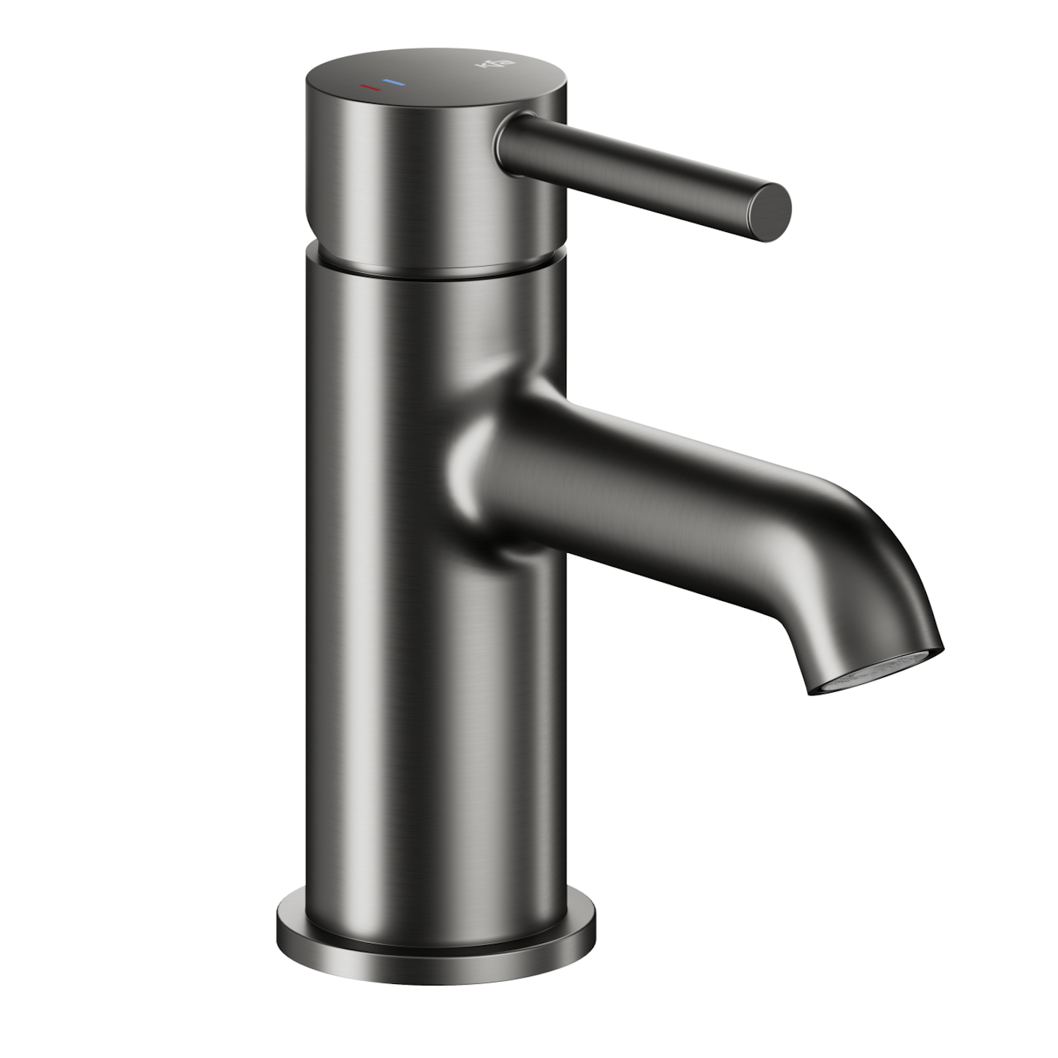 Смеситель для умывальника KFA Armatura Moza однорычажный Графит матовый (5032-815-61)