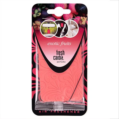 Освежитель воздуха FRESH CARDS Exotic fruits (00000053922)