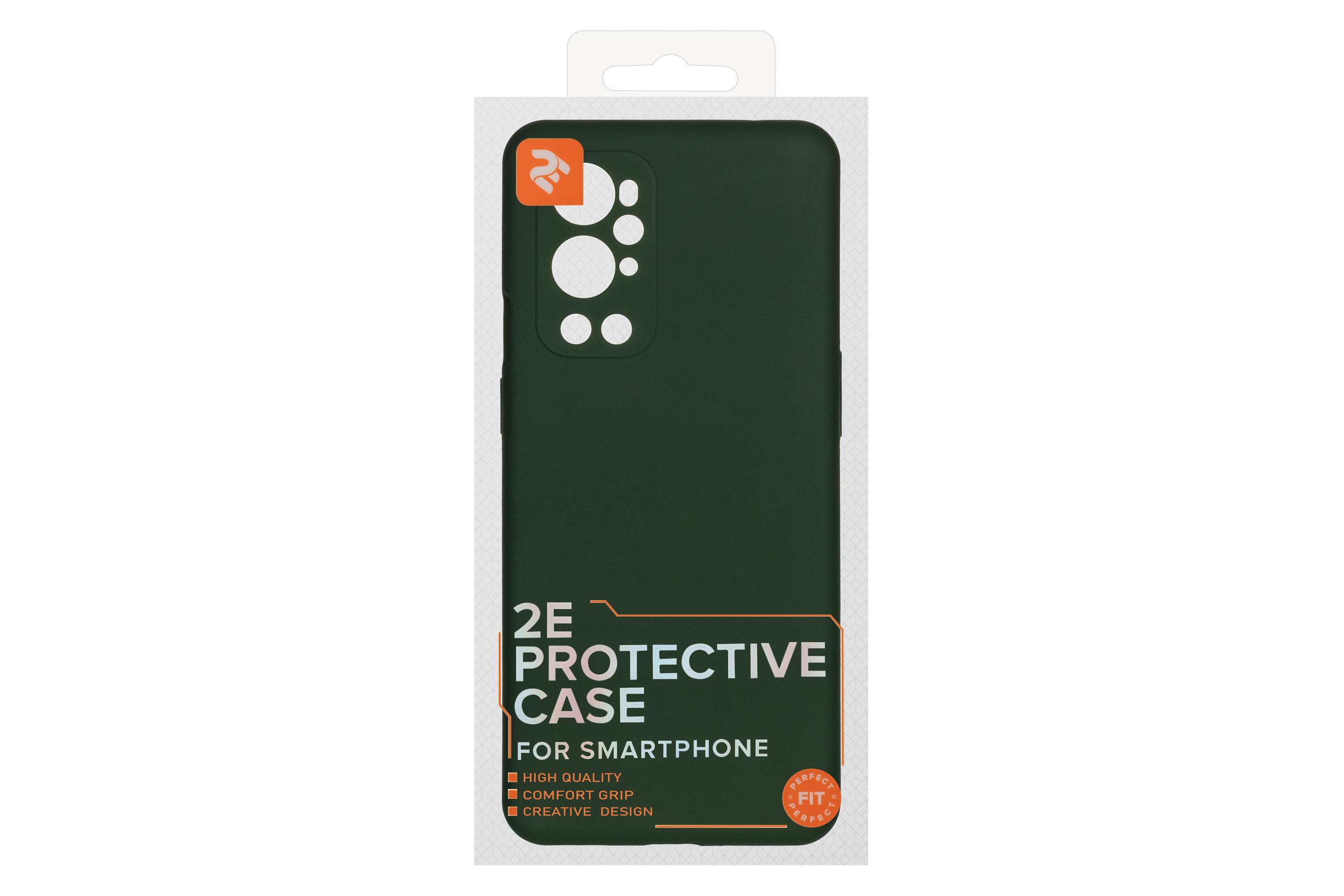 Чехол-бампер для телефона 2E Basic Liquid Silicone OnePlus 9 Pro Dark Green (2E-OP-9PRO-OCLS-GR) - фото 3