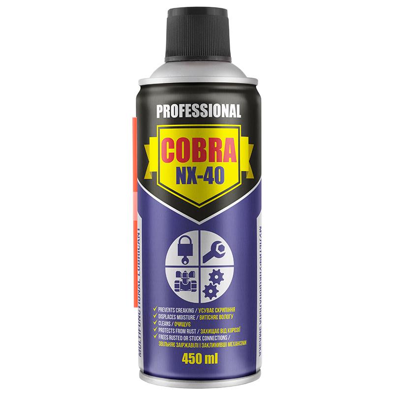 Многофункциональная смазка Nowax NX-40 Multifunctional Lubricant Cobra 450 мл (NX45400)