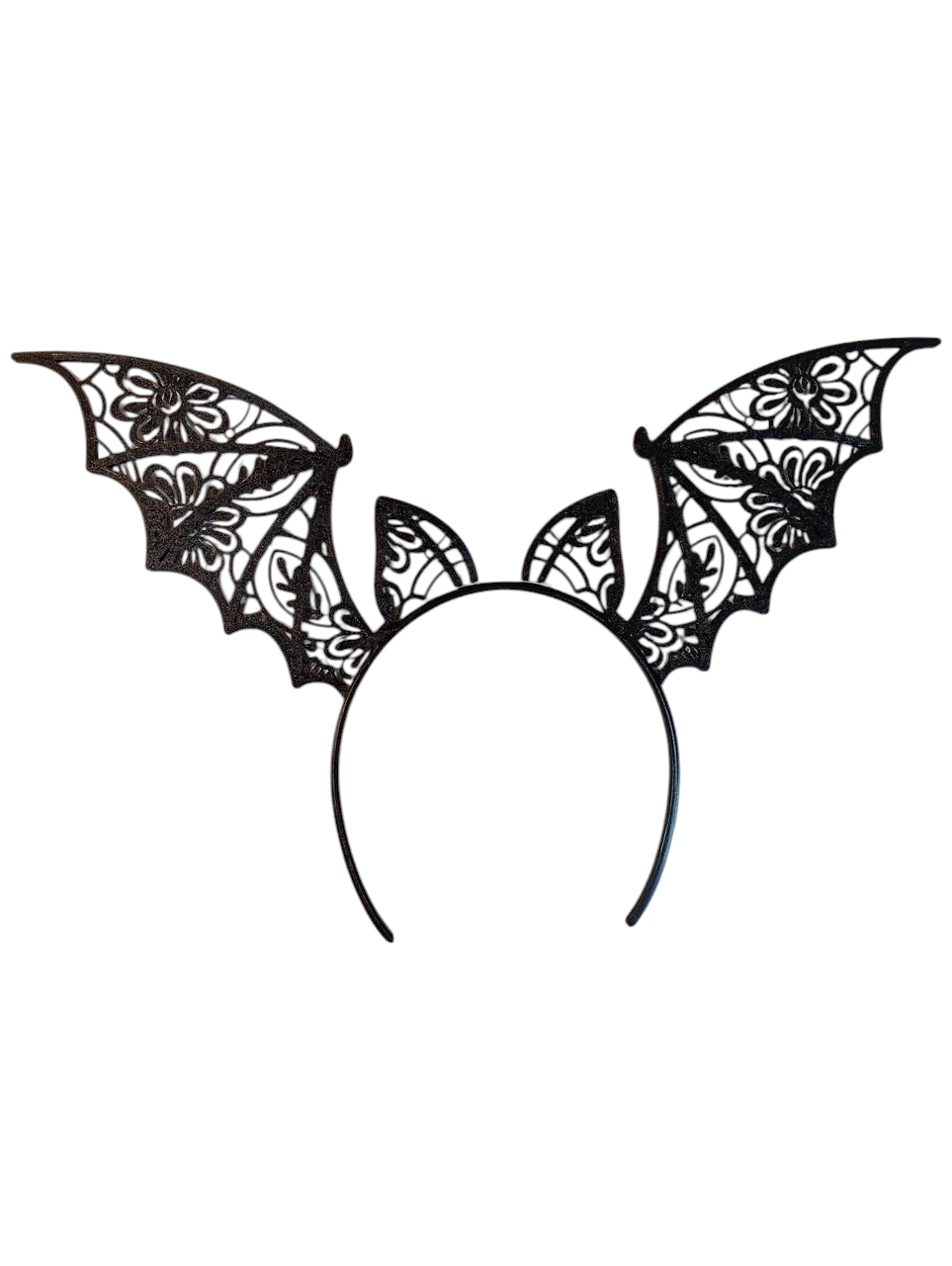 Ободок для волос Giant Halloween Bat Headband 3D-печать 35 см (2834673772)