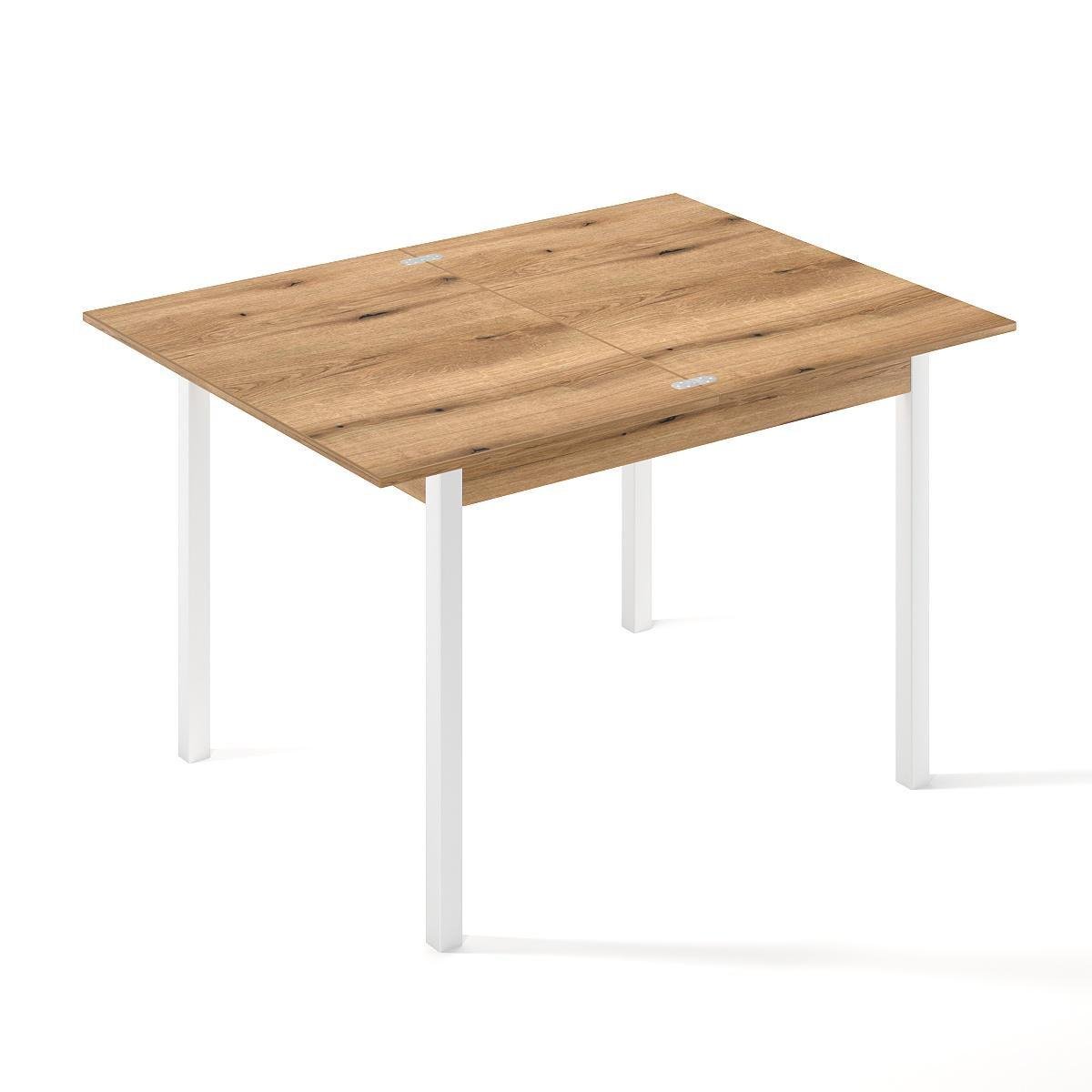 Обідній стіл-трансформер Lunch 900x765x600 мм Дуб Евок/Білий (GATB19100000010) - фото 1