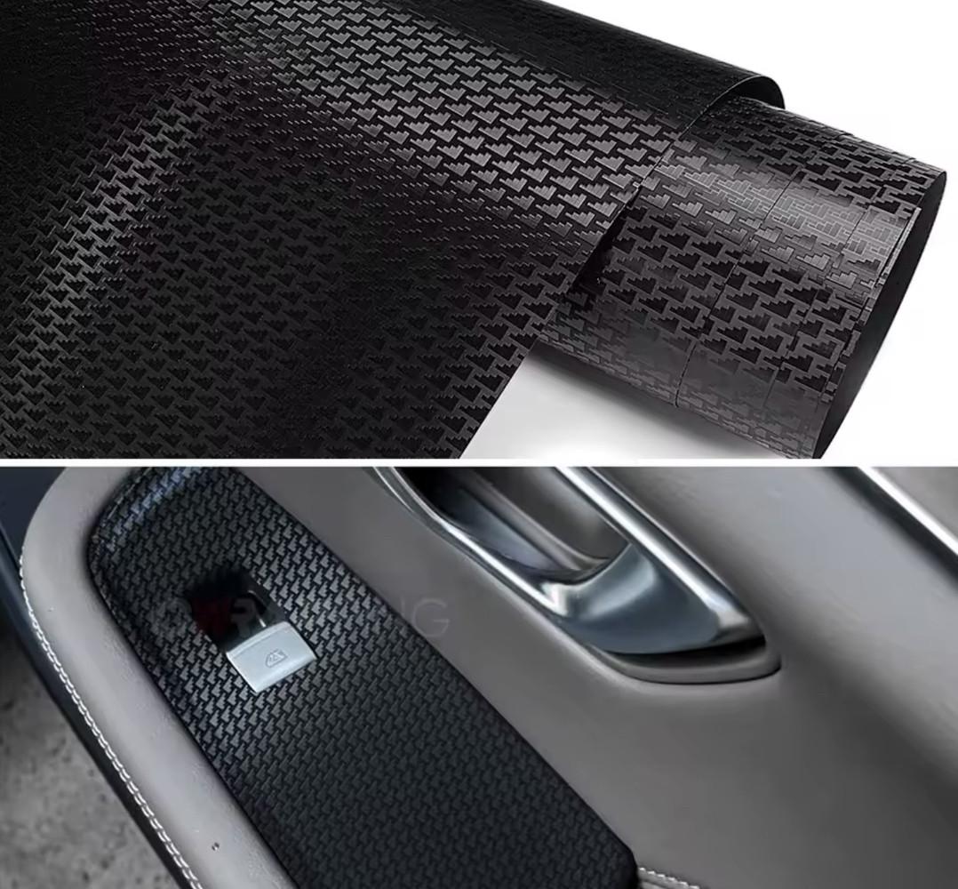 Плівка самоклеюча СONGSHANG 3D карбонова матова 100x150 см (2164286658) - фото 2 Плівка самоклеюча СONGSHANG 3D карбонова матова 100x150 см (2164286658) - фото 2