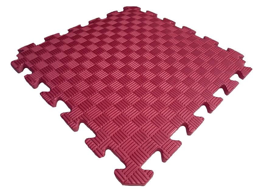 Мат-татами ласточкин хвост эва 100х100х1,2 см Красный Мат-татами ласточкин хвост эва 100х100х1,2 см Красный