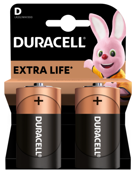 Батарейка Duracell D/LR20/MN1300 KPN 02х10 (110334)