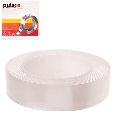 Многоразовая двухсторонняя скотч-лента PULSO NGT-5302 5 м 30х2 мм (NGT-5302)