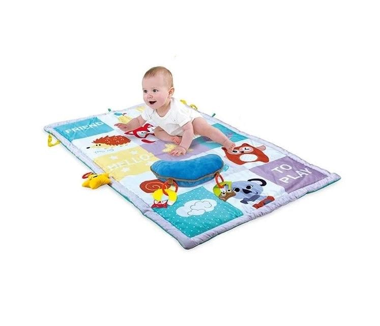 Килимок ігровий Baby Carpet брязкальця/прорізувачі/подушка Multicolor (149490)