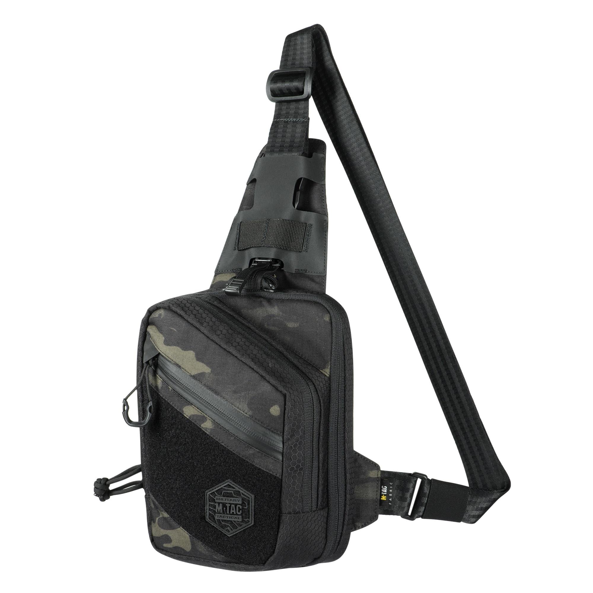 Сумка M-Tac Sling Pistol Elite Hex з липучкою Multicam Black/Black Сумка M-Tac Sling Pistol Elite Hex з липучкою Multicam Black/Black