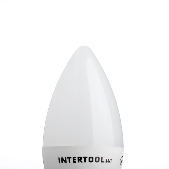 Лампа светодиодная Intertool LL-0152 C37/E14/5 Вт/150-300 В/4000 K/30000 г (129400) - фото 3