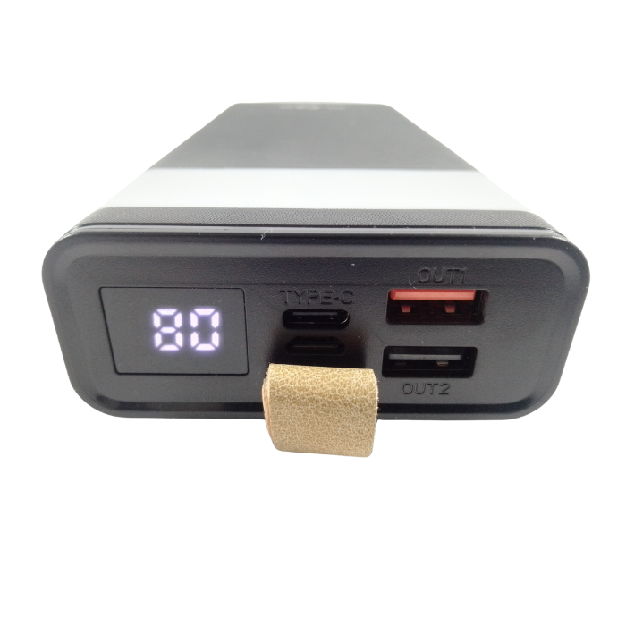 Акумулятор зовнішній KLGO KP-79 30000 mAh Чорний Акумулятор зовнішній KLGO KP-79 30000 mAh Чорний