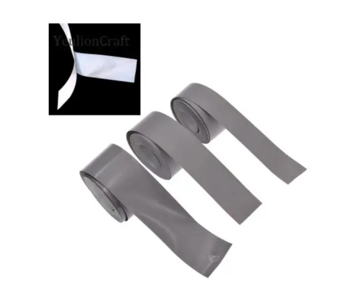 Світловідбиваюча стрічка на одяг 25 мм x 2 м Сірий (66255/8) - фото 3 Світловідбиваюча стрічка на одяг 25 мм x 2 м Сірий (66255/8) - фото 3