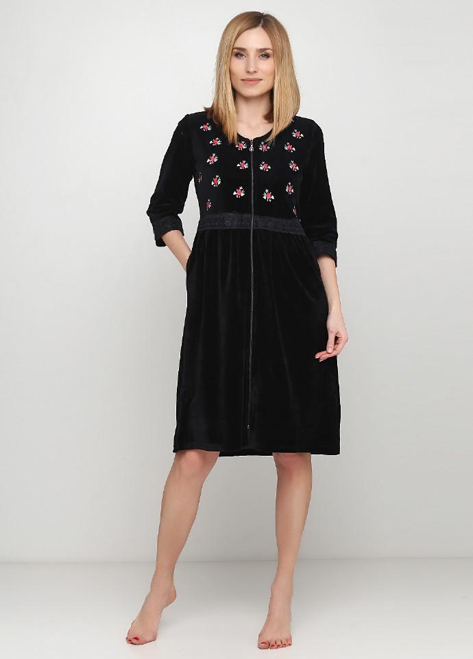 Халат Wild Love L темно-Синий (20995) Халат Wild Love L темно-Синий (20995)