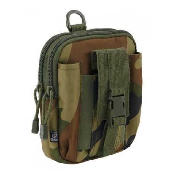 Сумка-підсумок функціональна Brandit Molle 17х16х4 см Brown Camouflage (8049-10)