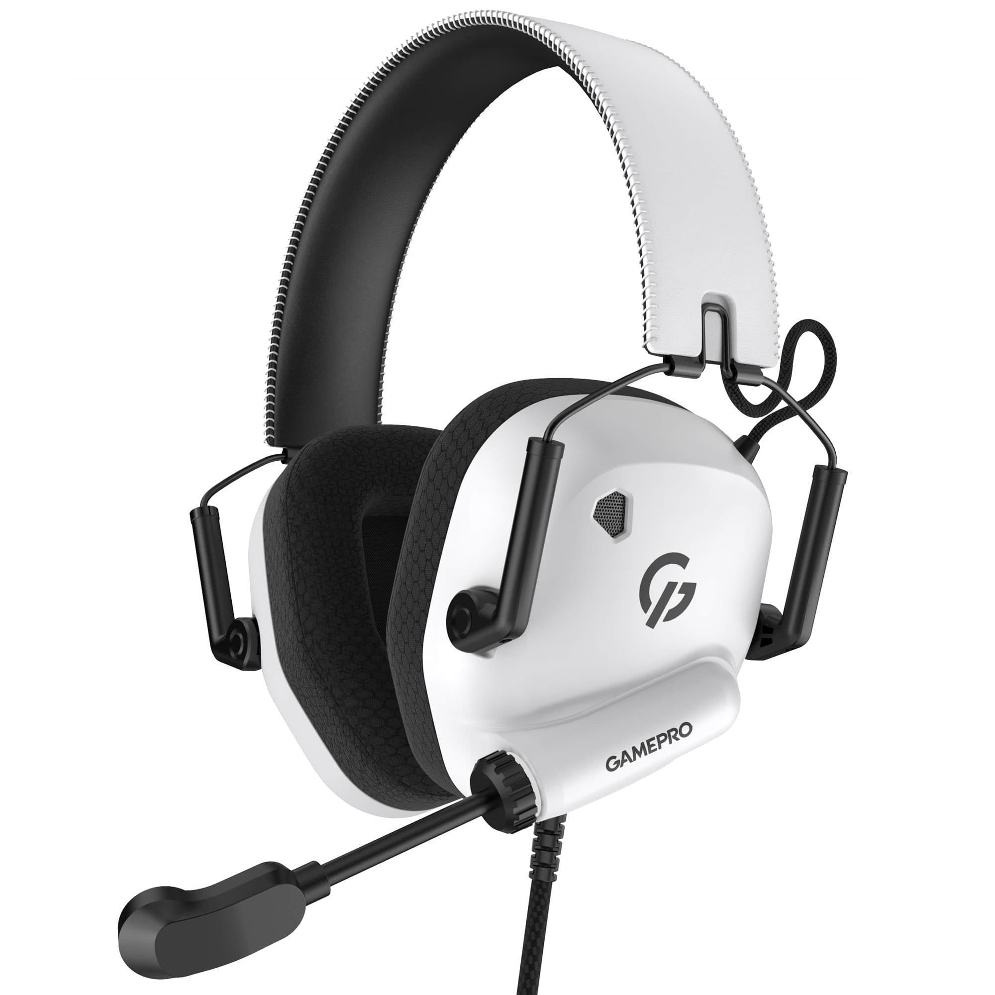 Навушники ігрові GamePro Genesis Mercury 3,5 мм 20-20 000 Гц 16 Ом кабель 2 м White (HS120W)